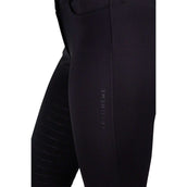 EQUITHÈME Pantalón de Equitación Mila Full Grip Negro