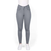 EQUITHÈME Pantalón de Equitación Mila Full Grip Gris