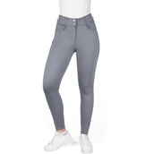 EQUITHÈME Pantalón de Equitación Mila Full Grip Gris