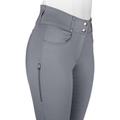 EQUITHÈME Pantalón de Equitación Mila Full Grip Gris