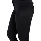 EQUITHÈME Pantalón de Equitación Capucine Full Grip Negro