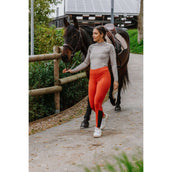 EQUITHÈME Legging de Equitación Brigitte Naranja