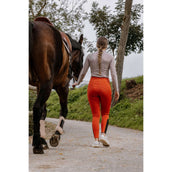 EQUITHÈME Legging de Equitación Brigitte Naranja