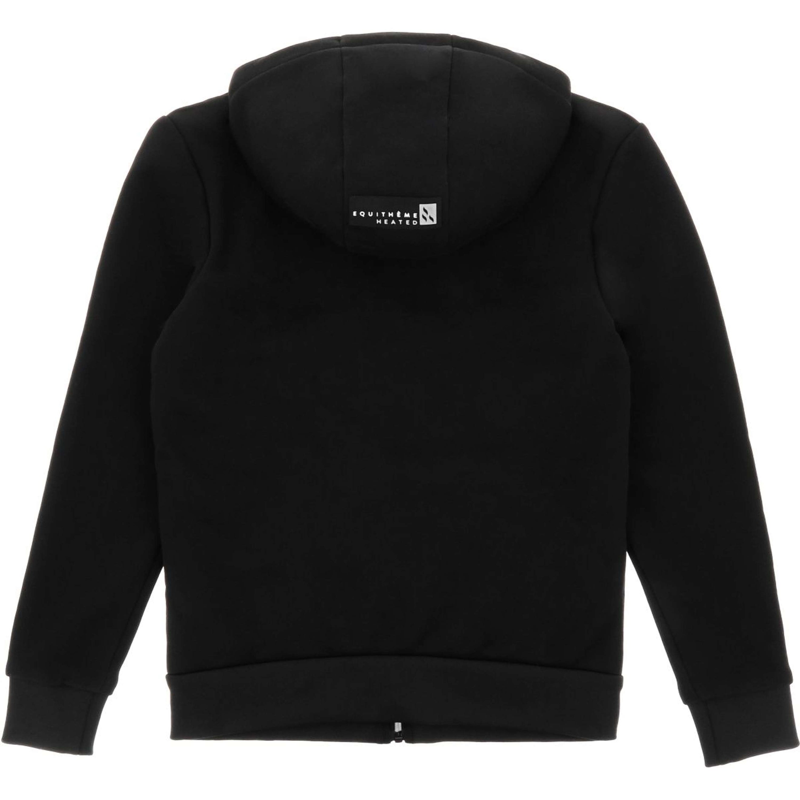 EQUITHÈME Sudadera con capucha y cremallera Heated Owen Negro EQUITHÈME Sudadera con capucha y cremallera Heated Owen Negro