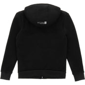 EQUITHÈME Sudadera con capucha y cremallera Heated Owen Negro
