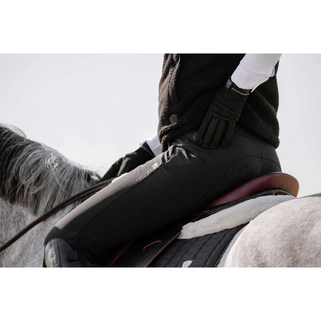 EQUITHÈME Pantalón de Equitación Sierra Heated Full Grip Negro