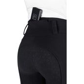EQUITHÈME Pantalón de Equitación Sierra Full Grip Negro