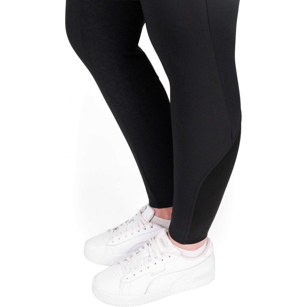 EQUITHÈME Pantalón de Equitación Sierra Heated Full Grip Negro
