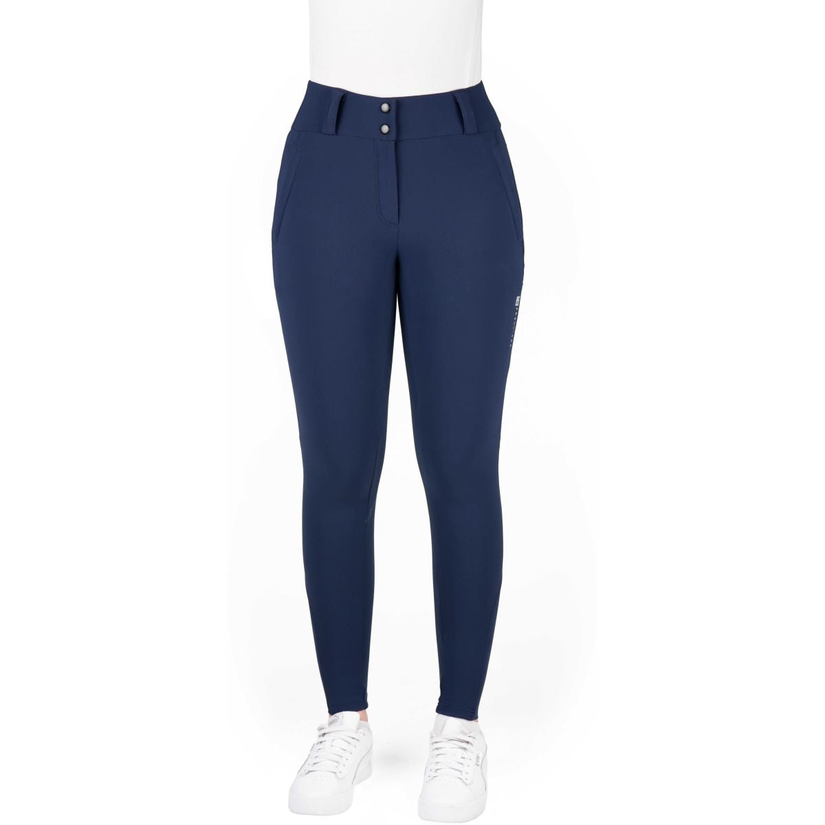 EQUITHÈME Pantalón de Equitación Sierra Full Grip Navy