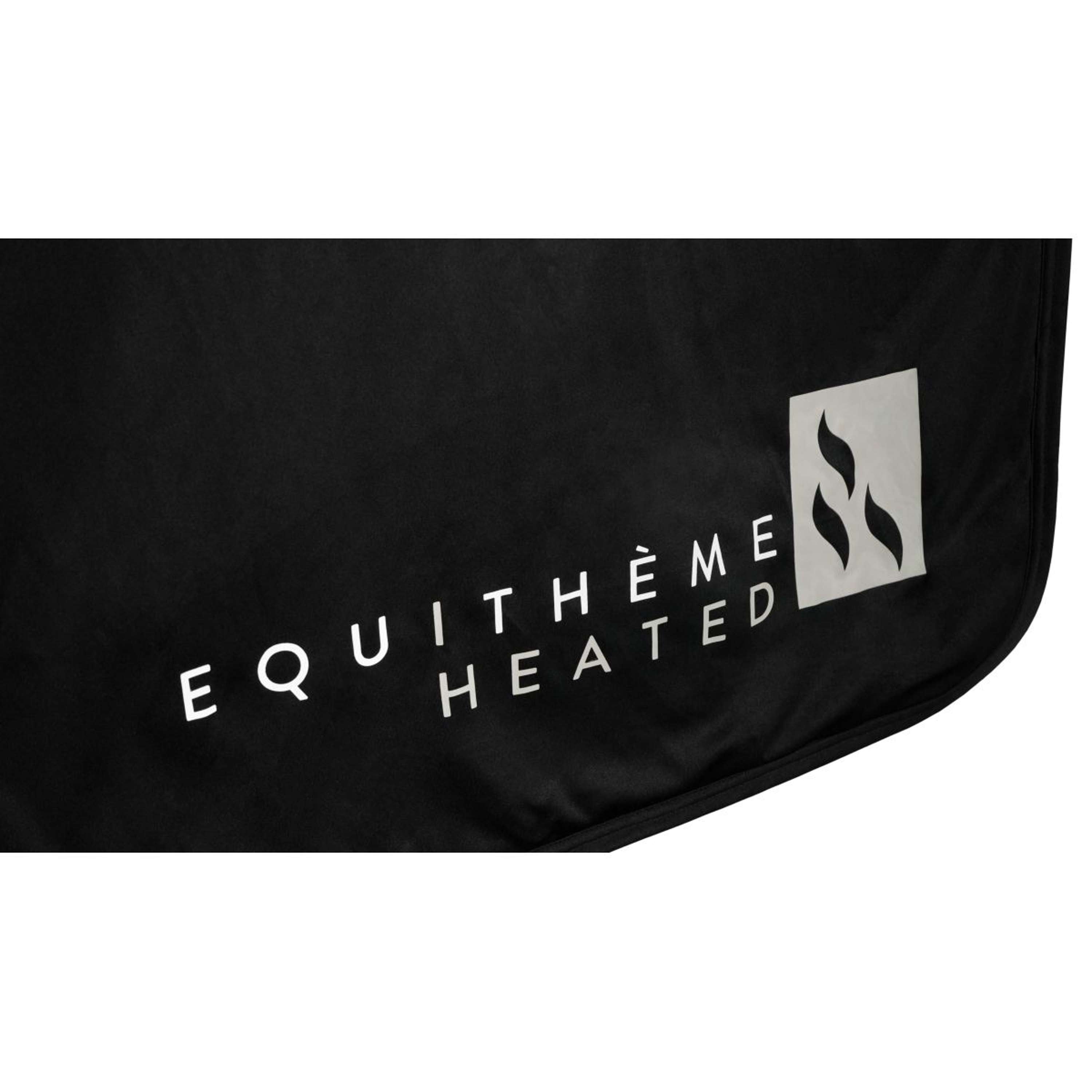 EQUITHÈME Manta de ejercicio Warmer Negro