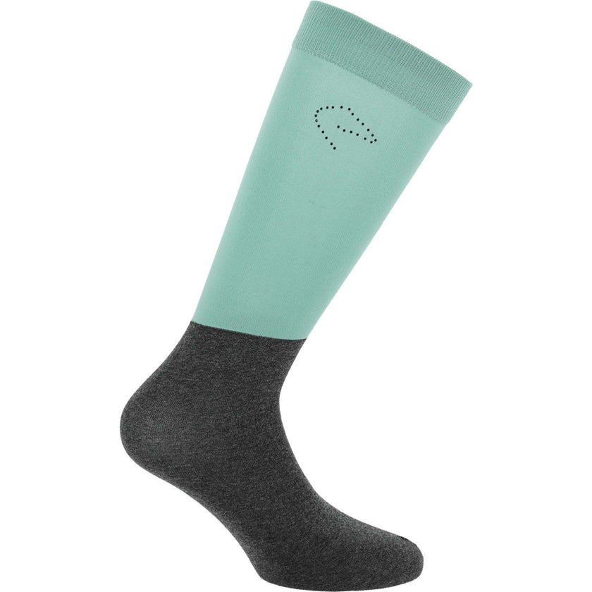 EQUITHÈME Calcetines de Equitación Compet Menta/Verde