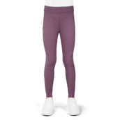 EQUITHÈME Legging de Equitación Birdy Kids Full Grip Lila