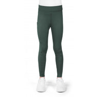 EQUITHÈME Legging de Equitación Birdy Kids Full Grip Khaki