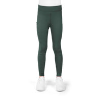 EQUITHÈME Legging de Equitación Birdy Kids Full Grip Khaki