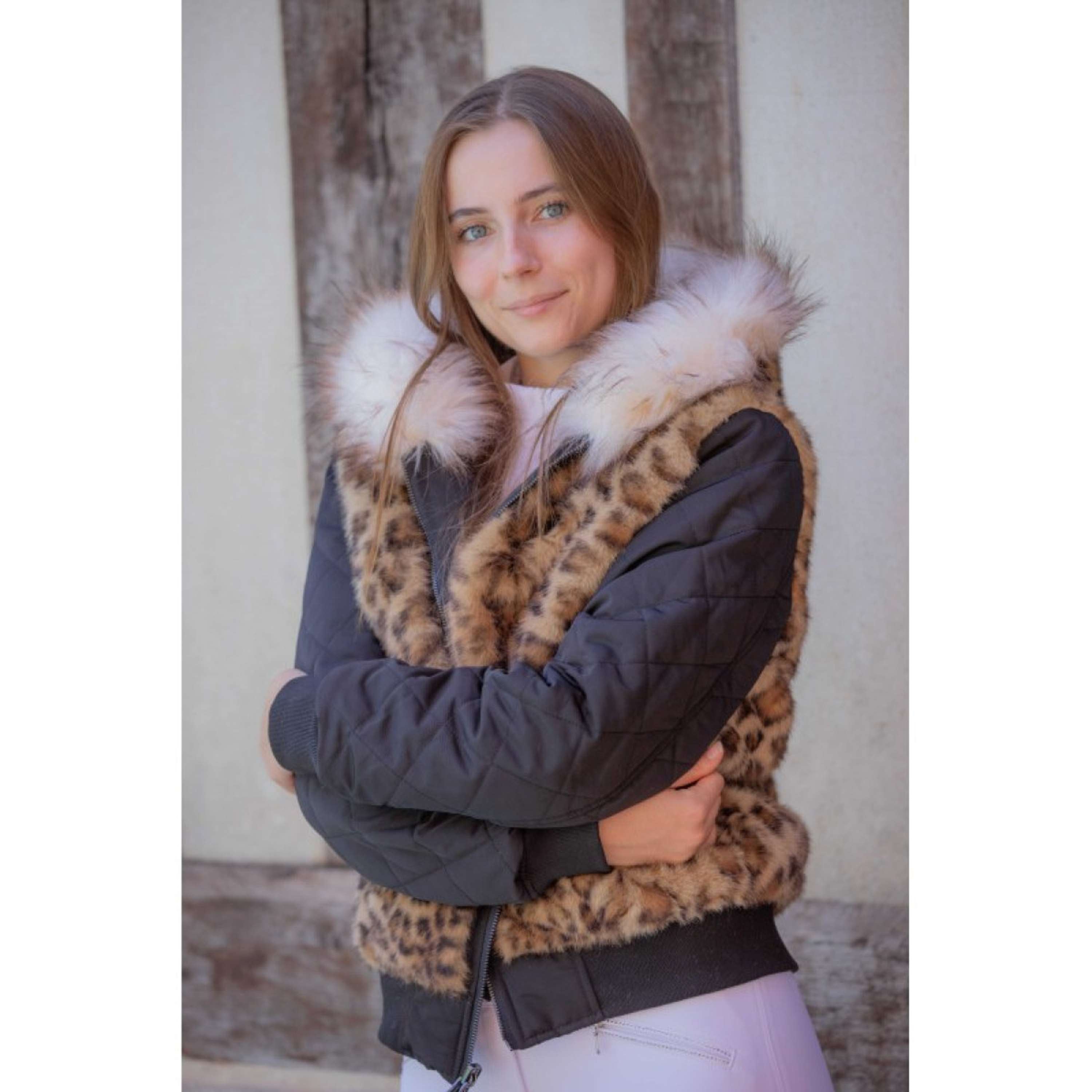 Pénélope Chaqueta Bomber LeoLyon Negro/Pantera