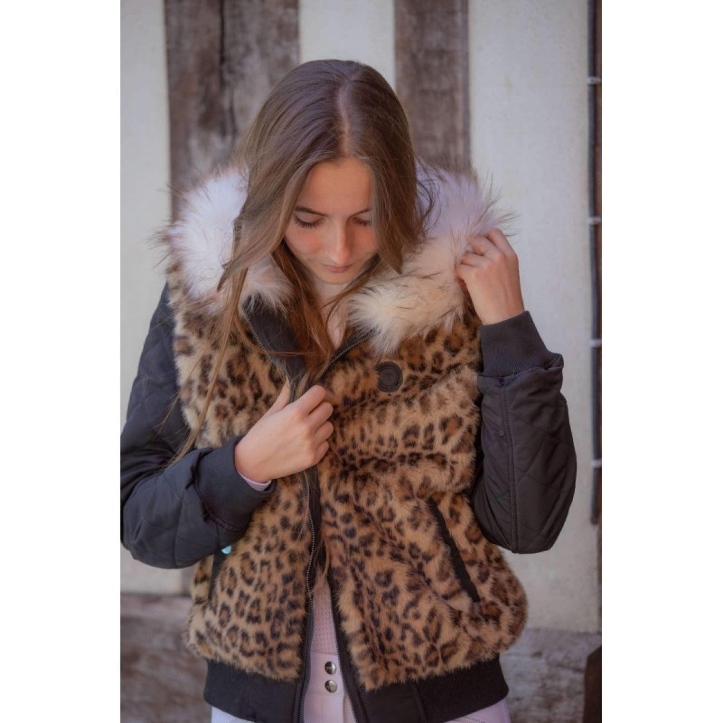 Pénélope Chaqueta Bomber LeoLyon Negro/Pantera