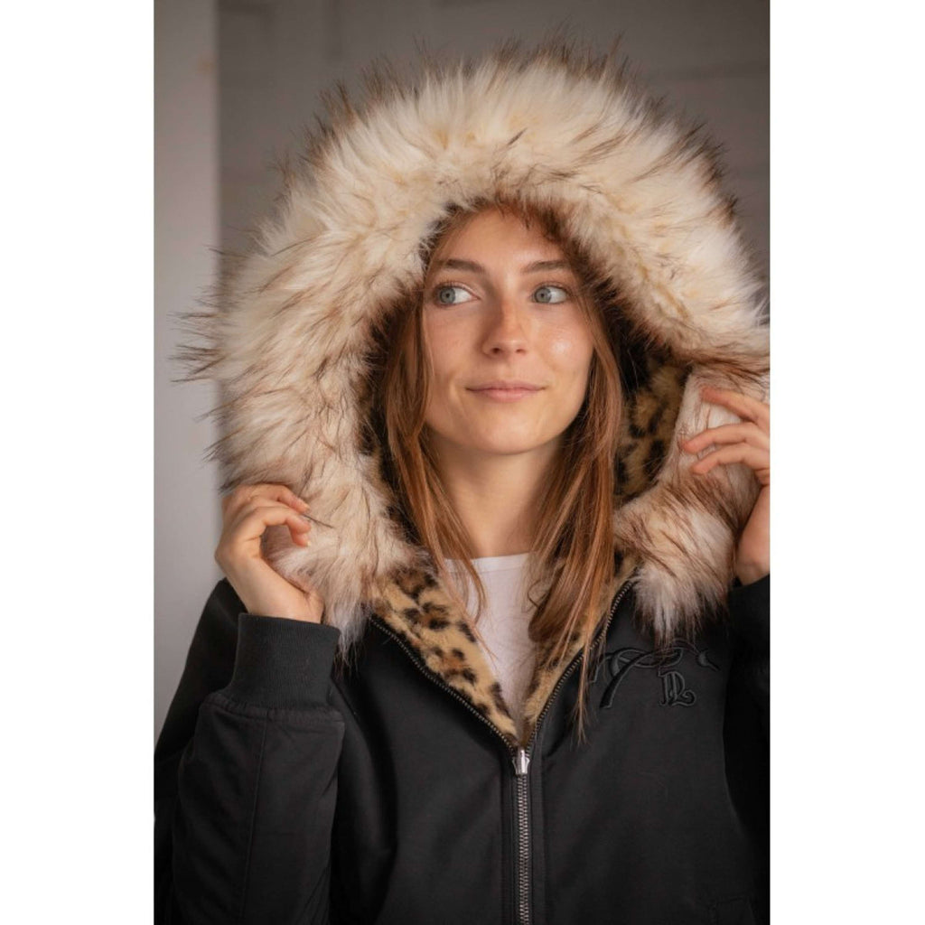 Pénélope Chaqueta Bomber LeoLyon Negro/Pantera