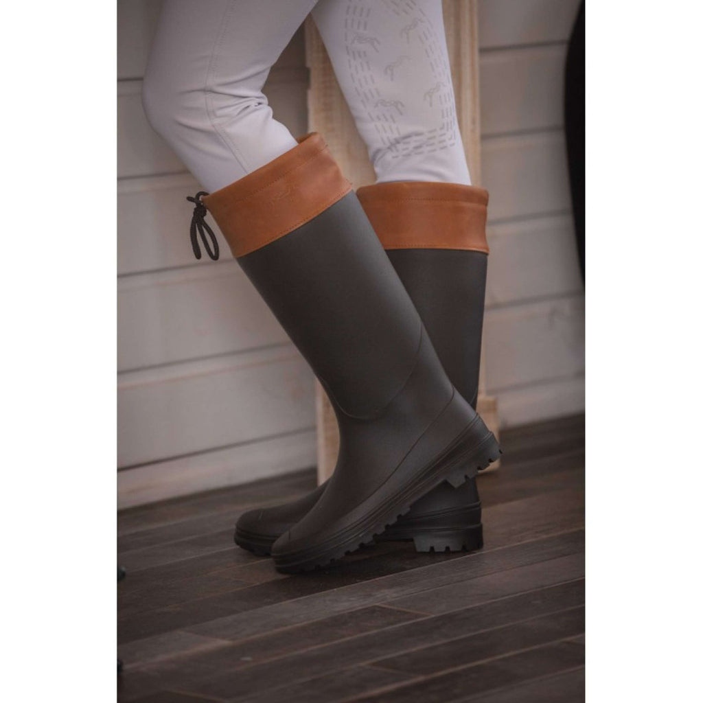 Pénélope Botas de lluvia Jess Warm Negro