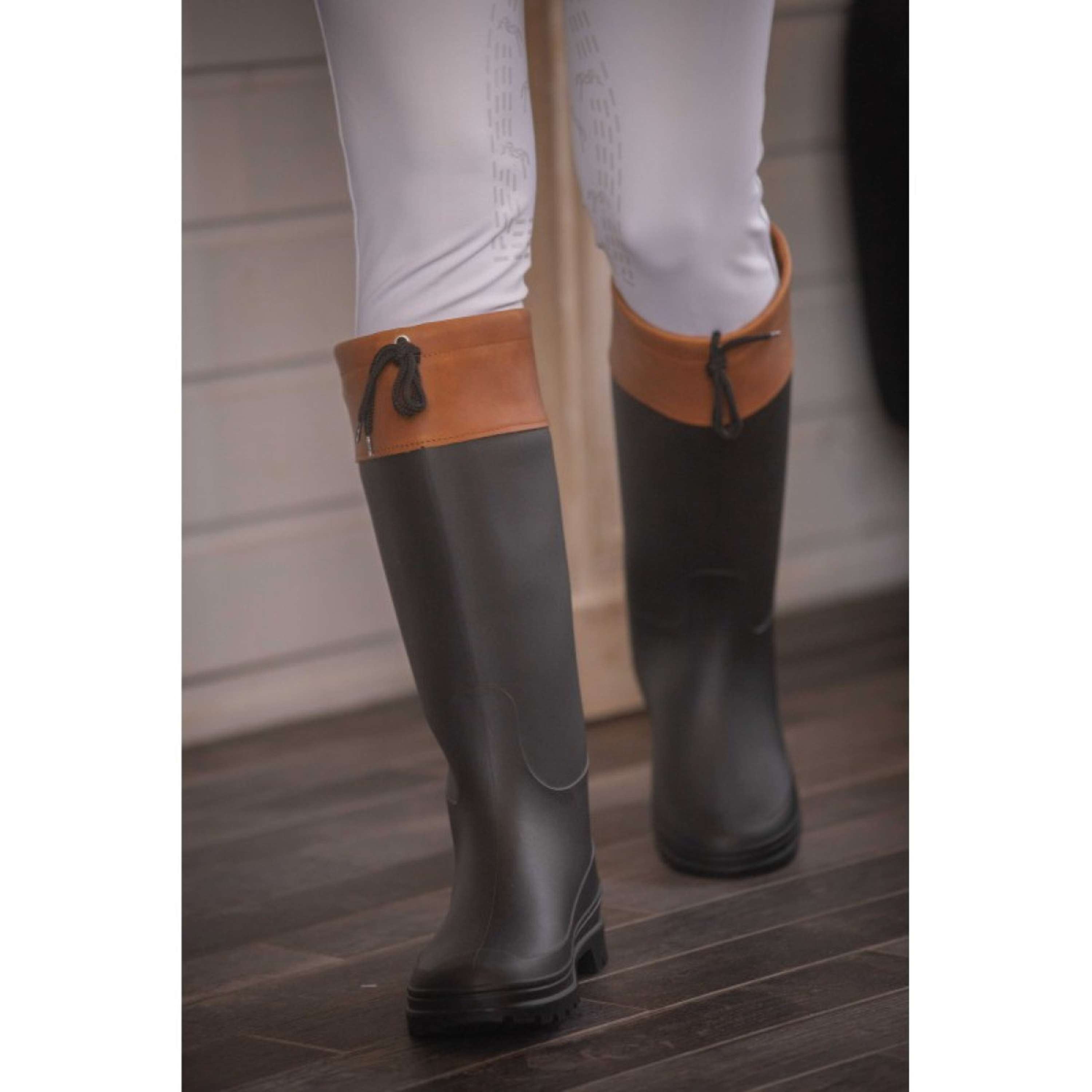 Pénélope Botas de lluvia Jess Warm Negro
