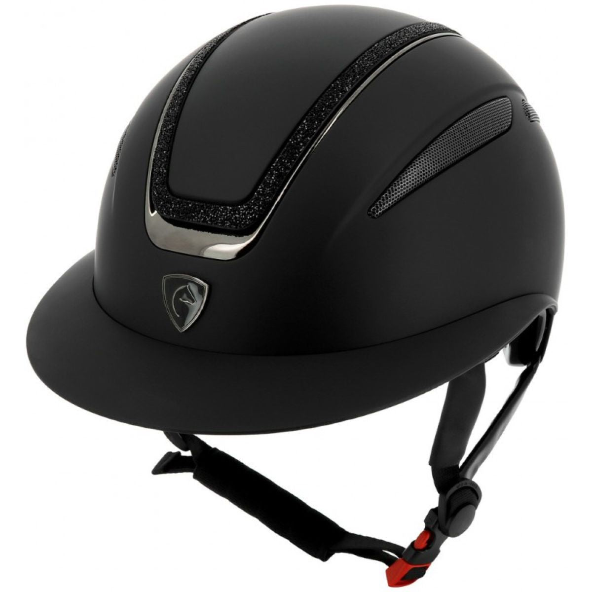 EQUITHÈME Gorra Agris Wide  Negro mate