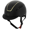 EQUITHÈME Casco Agris Negro/Cromo/Carbono