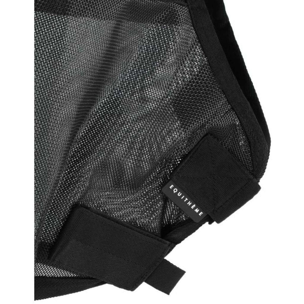 EQUITHÈME Máscara para Moscas Protec con Protección UV Negro