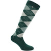 EQUITHÈME Calcetines Argyle Kaki/Grey