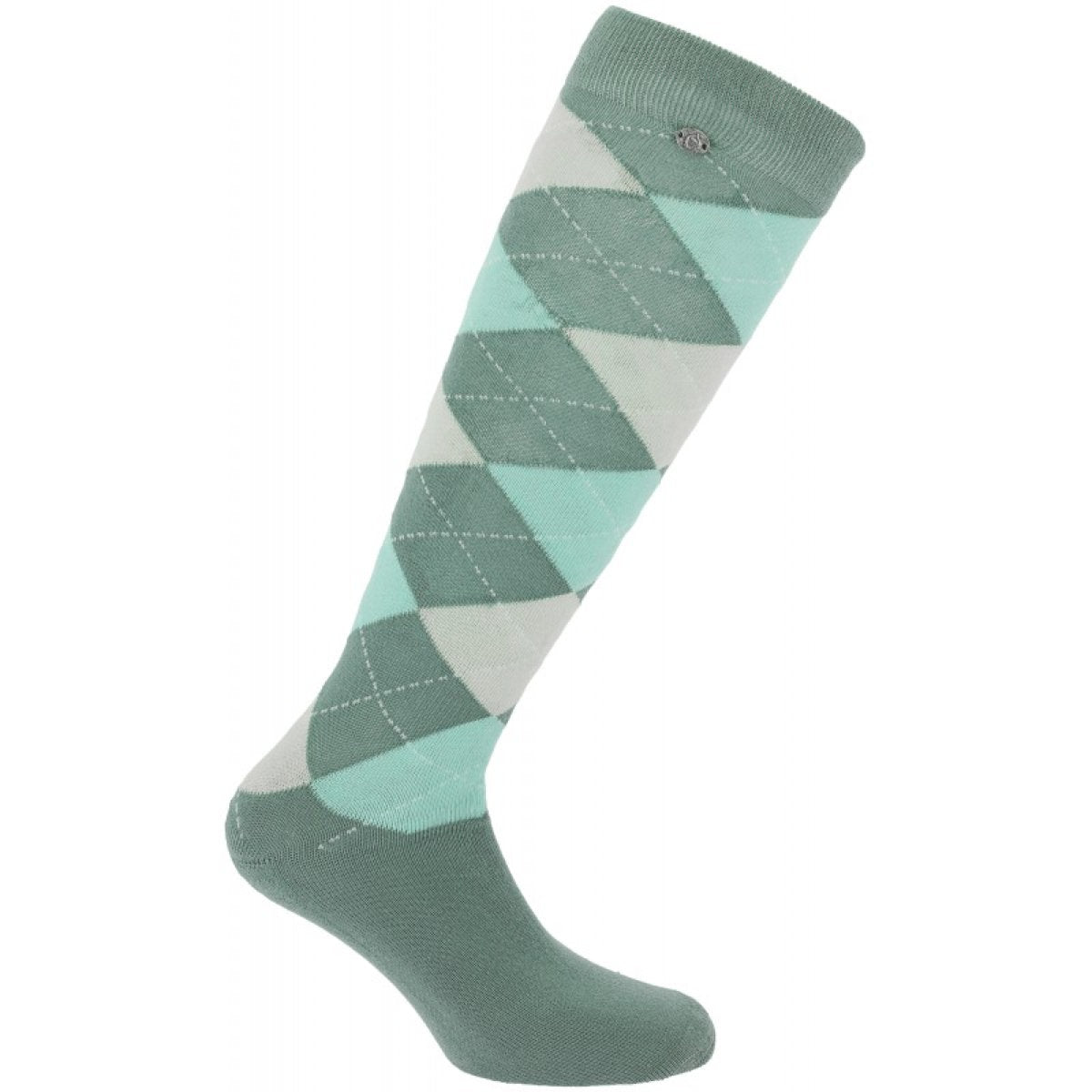 EQUITHÈME Calcetines Argyle Menta/Verde