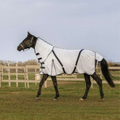 EQUITHÈME Manta Antimoscas Mesh Summer Blanco