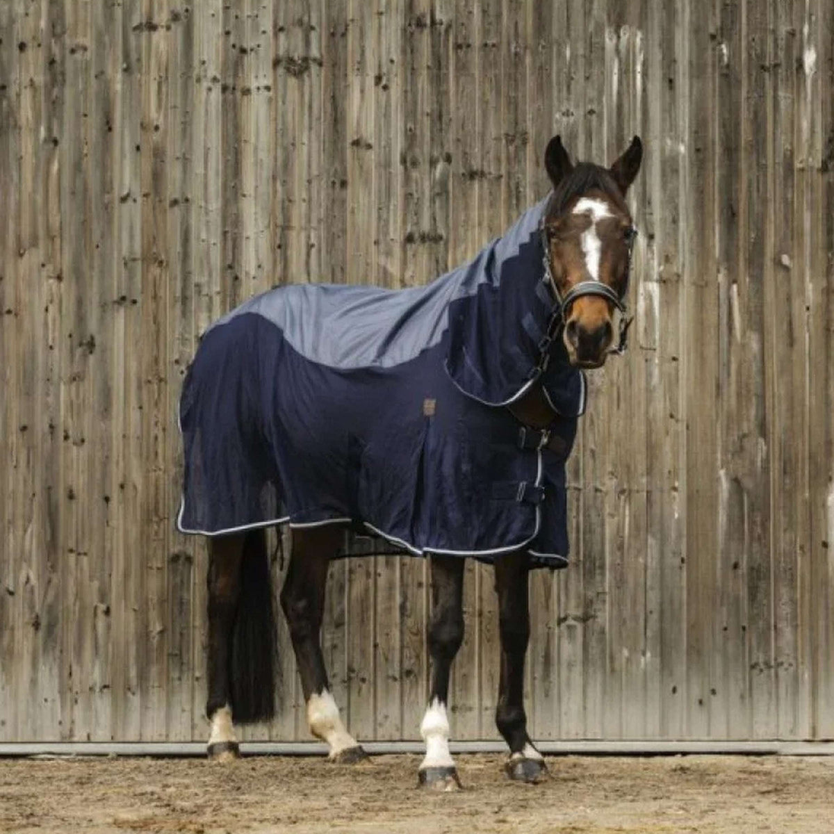 EQUITHÈME Manta de Verano 3-in-1 Mixte Navy