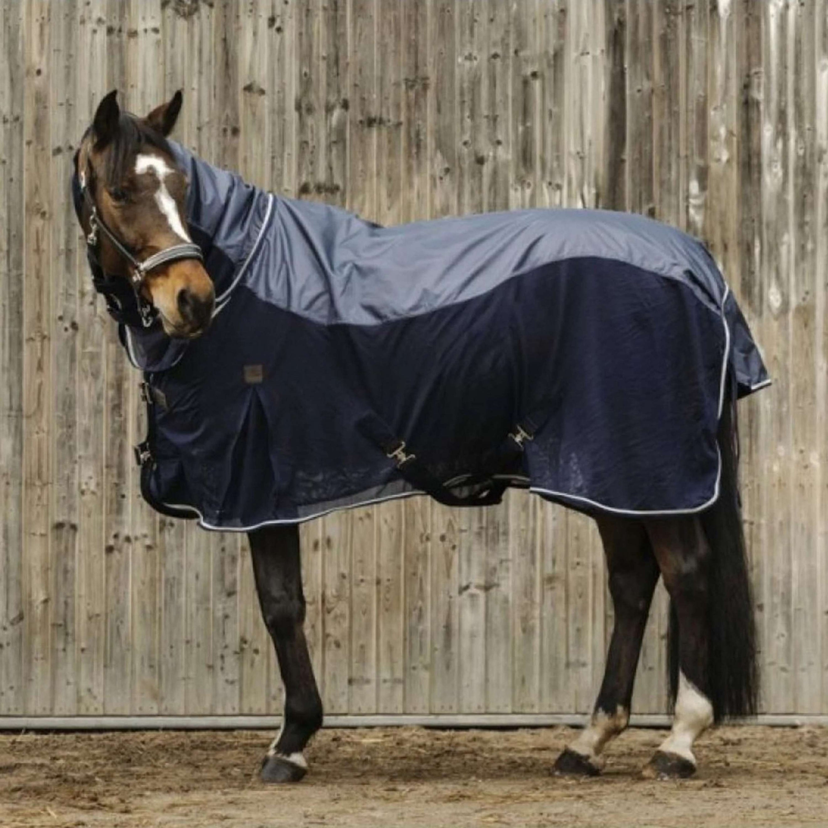 EQUITHÈME Manta de Verano 3-in-1 Mixte Navy EQUITHÈME Manta de Verano 3-in-1 Mixte Navy