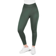 EQUITHÈME Legging de Equitación Birdy Full Grip Khaki