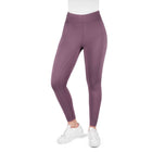 EQUITHÈME Legging de Equitación Birdy Full Grip Lila