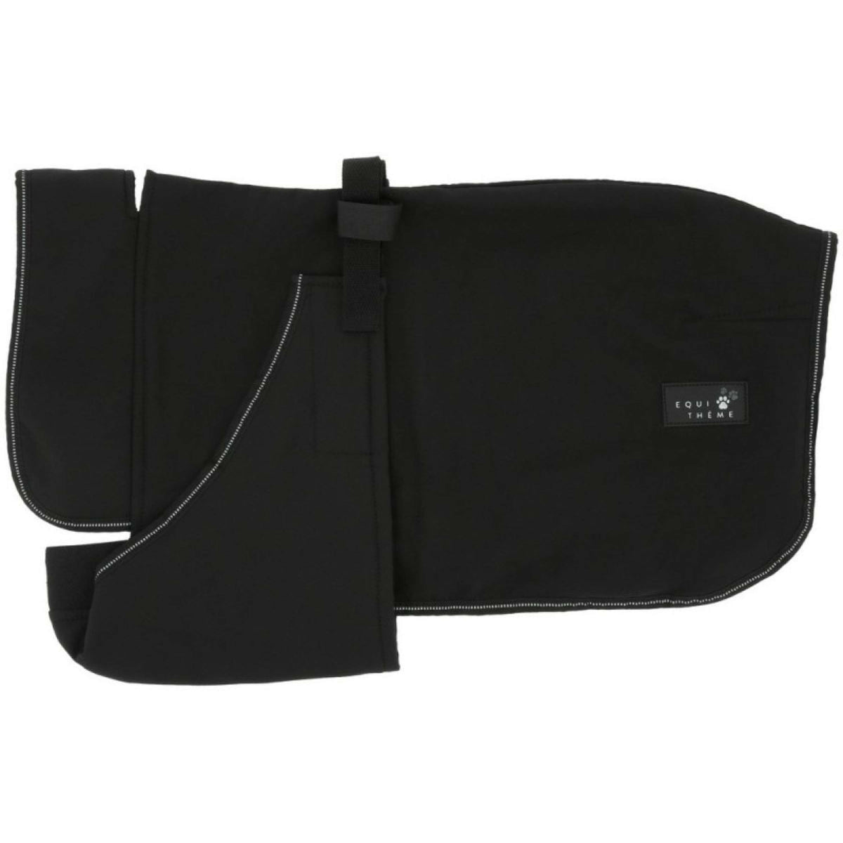 EQUITHÈME Manta para Perros Softshell Negro