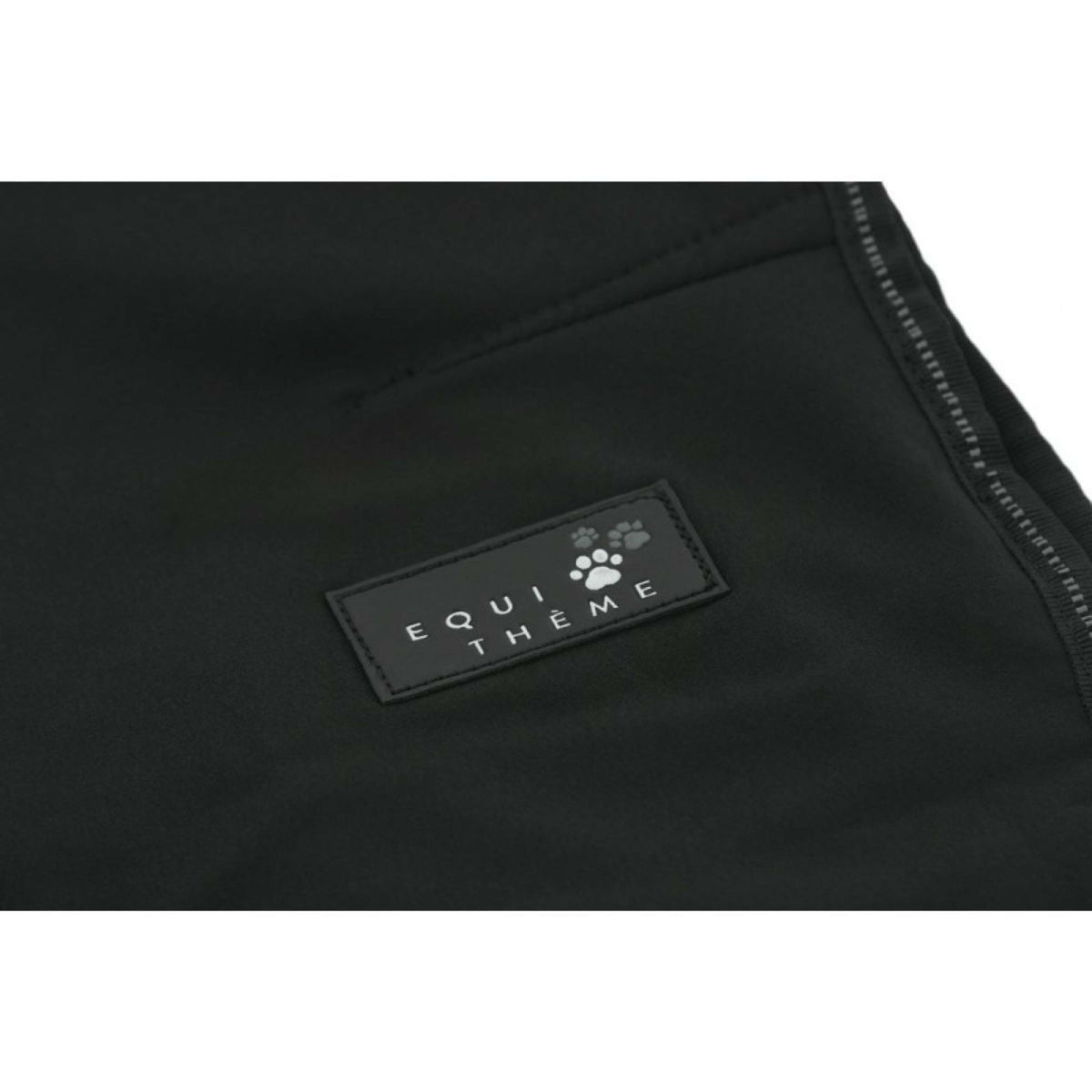 EQUITHÈME Manta para Perros Softshell Negro