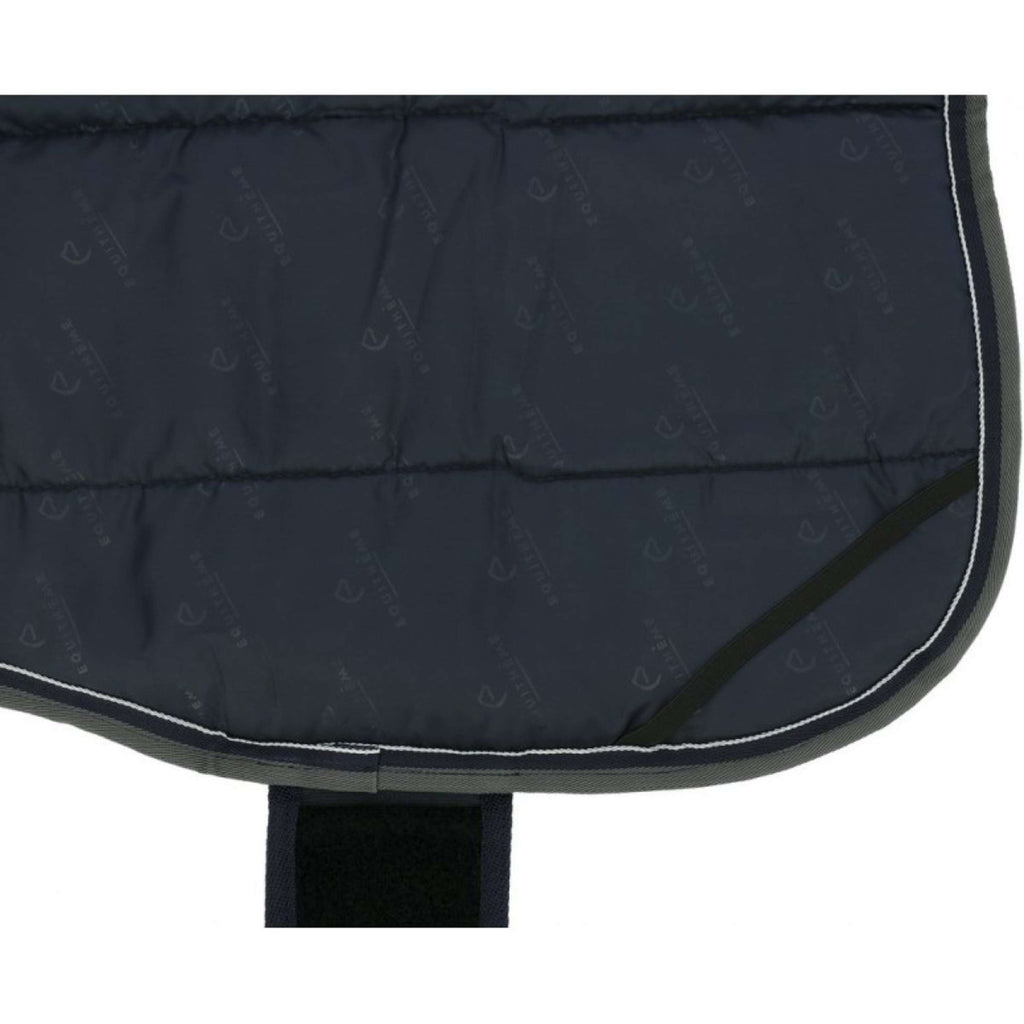 EQUITHÈME Manta para Perros Tyrex 600D 220g Navy/Verde