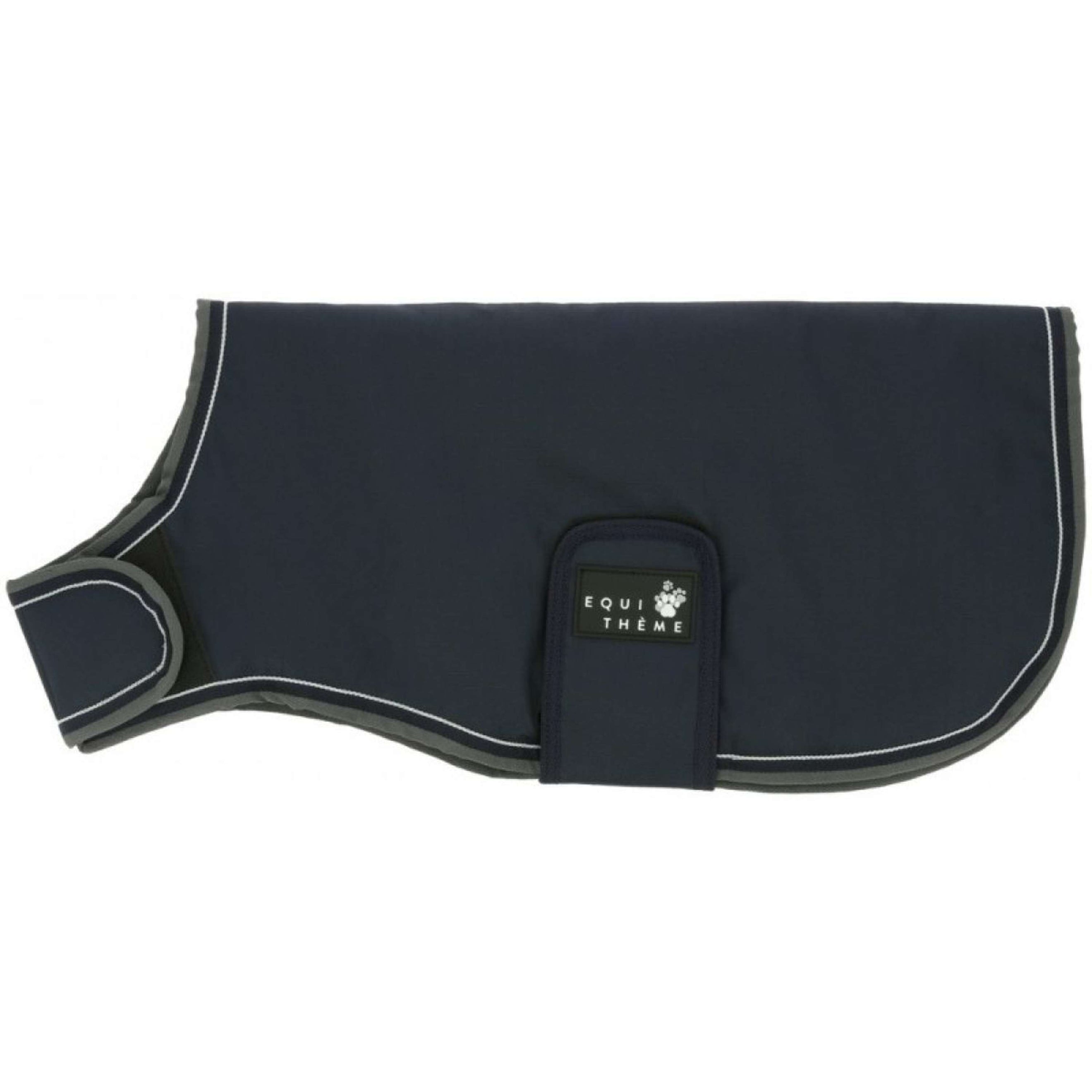 EQUITHÈME Manta para Perros Tyrex 600D 220g Navy/Verde EQUITHÈME Manta para Perros Tyrex 600D 220g Navy/Verde