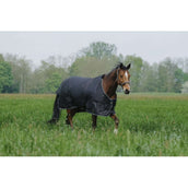 EQUITHÈME Alfombra de Exterior 600D Standard 50g Negro