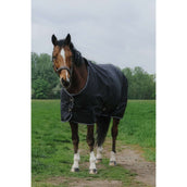 EQUITHÈME Alfombra de Exterior 600D Standard 50g Negro