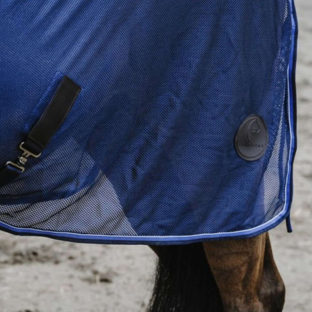 EQUITHÈME Manta Antimoscas Classic 3D Mesh Navy