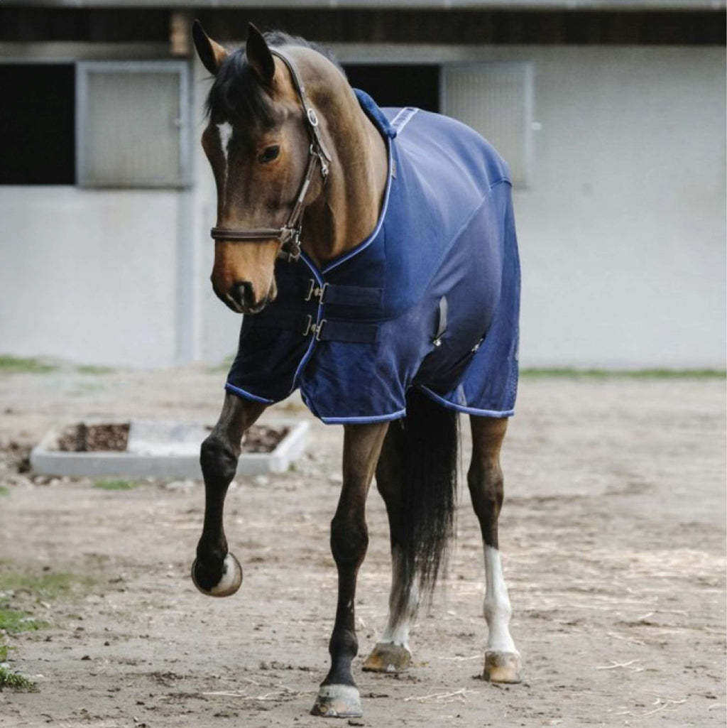 EQUITHÈME Manta Antimoscas Classic 3D Mesh Navy