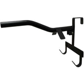 Hippotonic Soporte de Silla de Montar Portable Negro