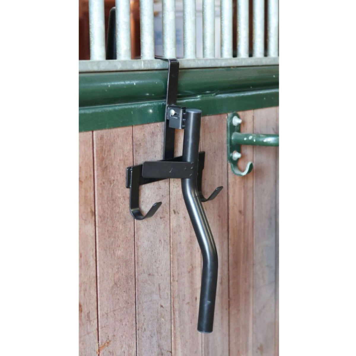 Hippotonic Soporte de Silla de Montar Portable Negro