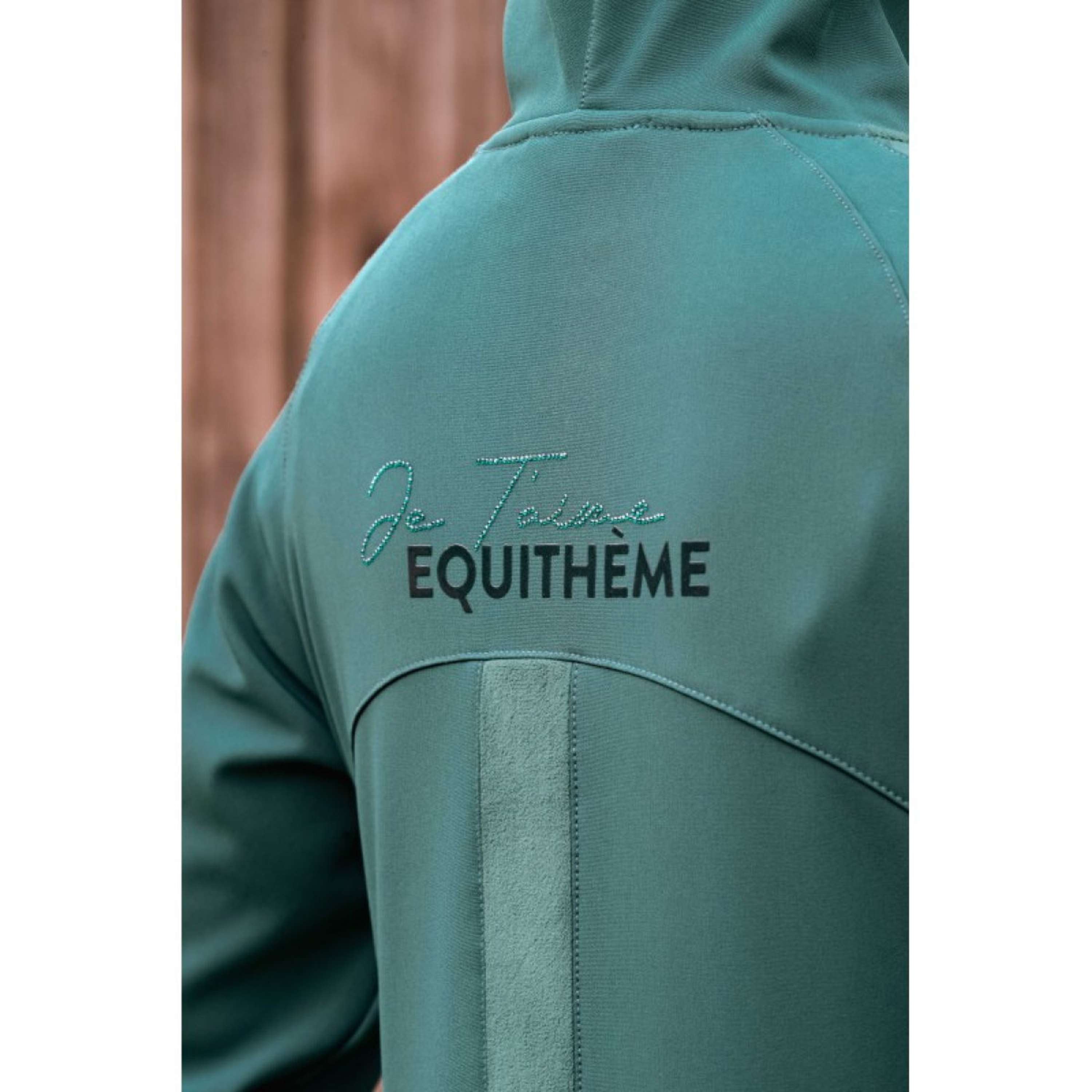 EQUITHÈME Chaqueta Softshell Victoria Azul pato