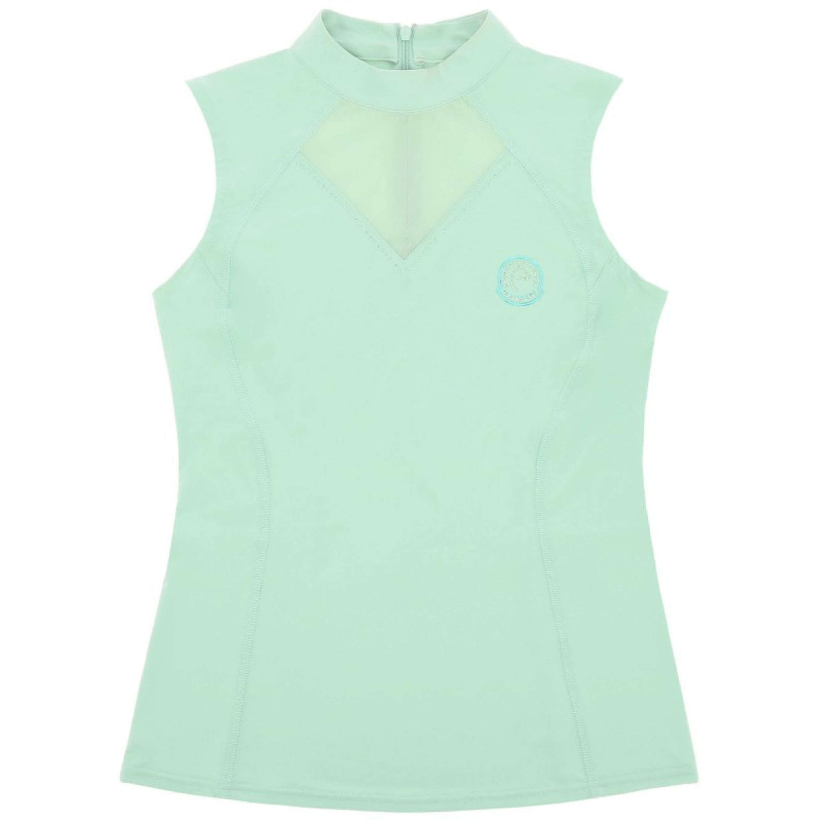 EQUITHÈME Camiseta Carla Sin Mangas Menta/Verde EQUITHÈME Camiseta Carla Sin Mangas Menta/Verde