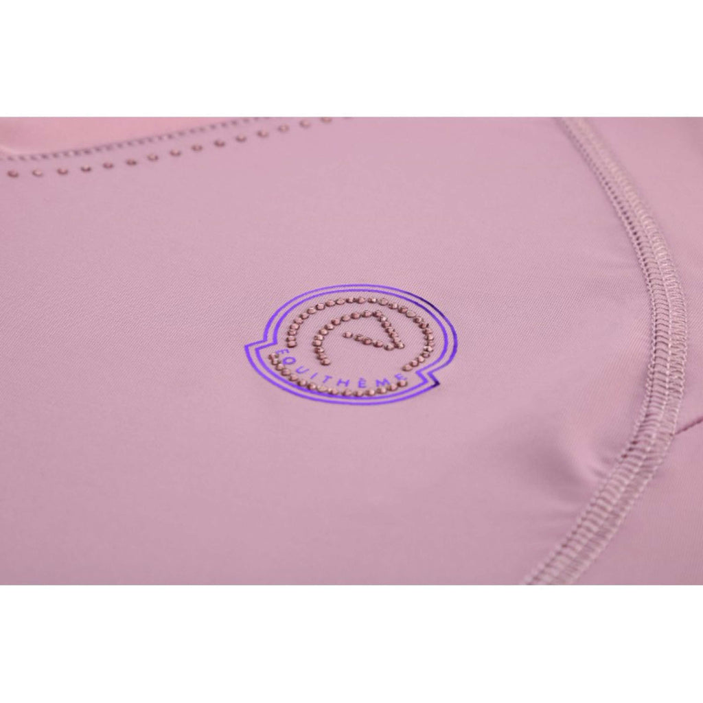 EQUITHÈME Camiseta Carla Sin Mangas Morado