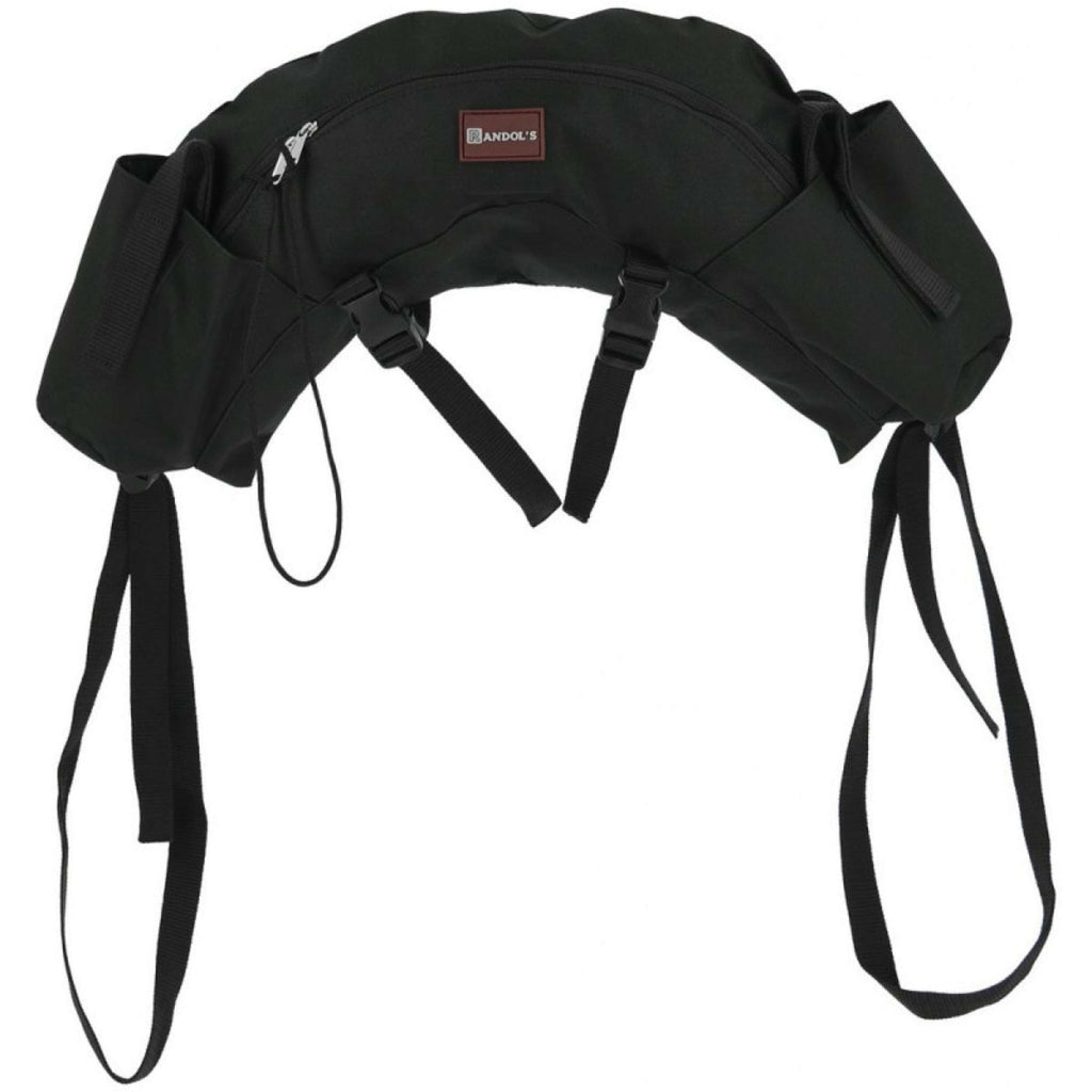 Randol's Bolsa de Sillín Banana Negro