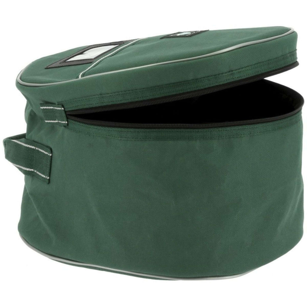 Riding World Bolsa para Casco Verde Oscuro