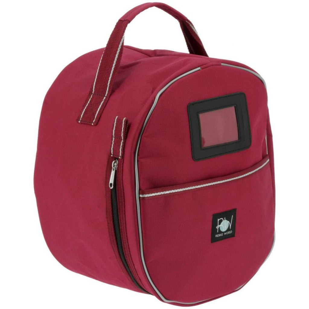 Riding World Bolsa para Casco Bordeaux
