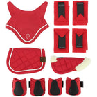 EQUITHÈME Pony Academy Juego de accesorios Mini Rojo
